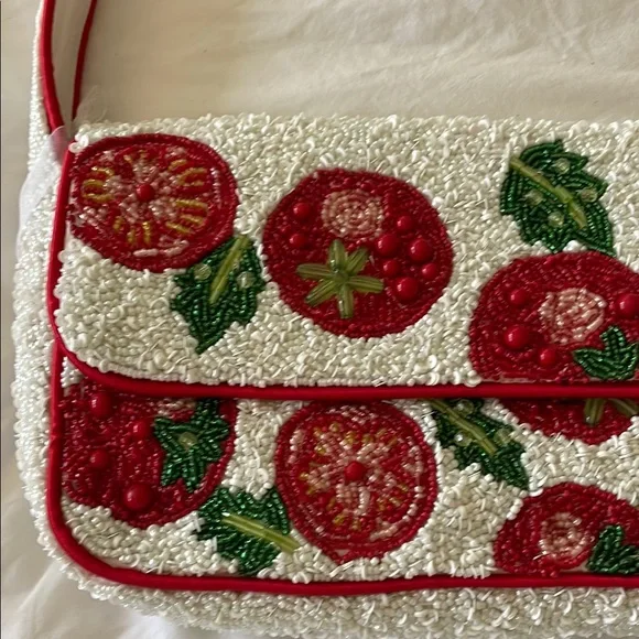 NWT TikTok Viral Beaded Bag - Tomatoes - Picture 5 of 10